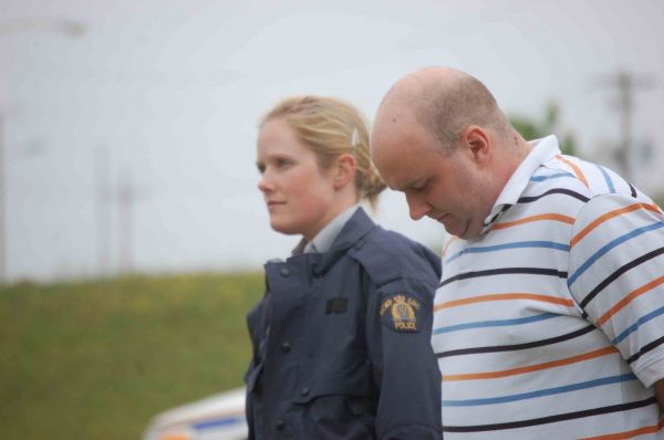 Participants donned blue t-shirts and ribbons at this year’s Terry Fox Run in St. George’s.