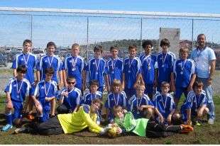 Photo: Back row (L-R): Andrew Stone, Ian Wolffrey, Bradley O’Quinn, Gannon Mercer, Brett Penney, Jordan Ryan, Tyler Wise, Chris Dobbin, Nathan Manning and coach Brent Watkins. Middle: John St. Croix, Kirk Penney, Nick O’Neil, Evan Rouzes, Logan MacIsaac, Sam Watkins, Geoffrey Pike, Thomas Chaulk. Front: James Dobbin, Cody Hutchings.