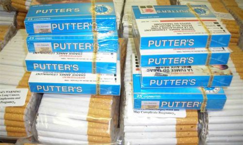 Cigarettes seized