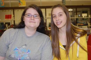 Robyn Anthony, left, and Rachel Head take pride in being part of The GURL Project.