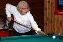 Pool player celebrates 75th birthday, 35 years with league