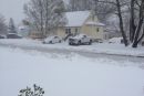 Winter weather hits Gander